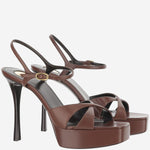 Sandalo debbie con plateau 825303 AACSQ2603 SAINT LAURENT 