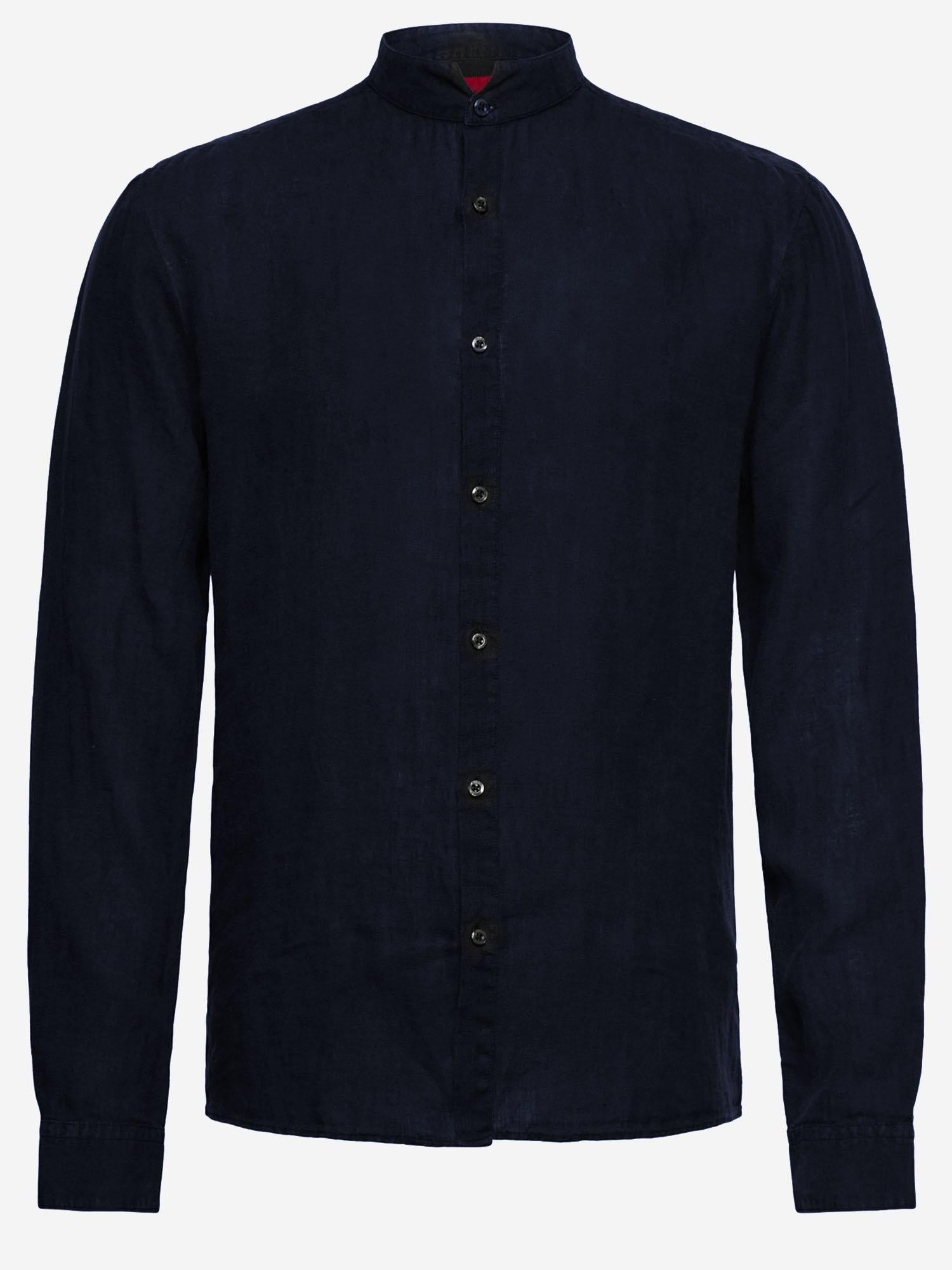 CAMICIA IN LINO 50490740 405 HUGO BOSS 