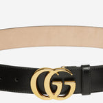 CINTURA IN PELLE CON LOGO 864233 AAGD71000 GUCCI 