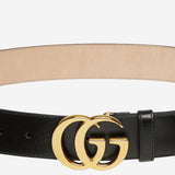 CINTURA IN PELLE CON LOGO 864233 AAGD71000 GUCCI 