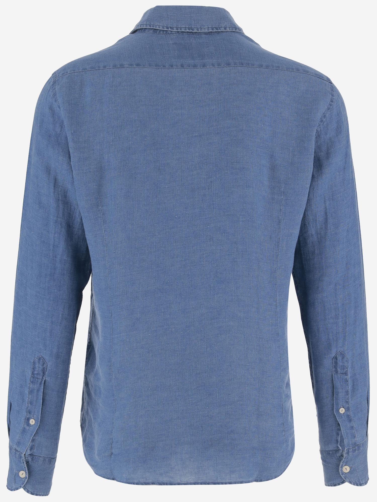 CAMICIA IN LINO PAMP001 00977L MC2 SAINT BARTH 
