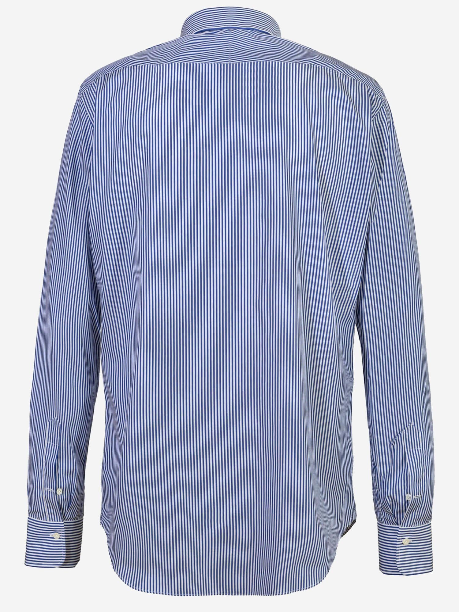 CAMICIA IN COTONE CON MOTIVO A RIGHE BP12G7T W015608 GHERARDI 