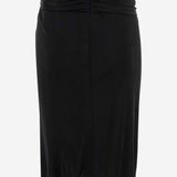 GONNA IN VISCOSA DRAPPEGGIATA 776439 Y7F981000 SAINT LAURENT 