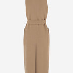 CAPPOTTO LUNGO SENZA MANICHE IN CAMMELLO BERLINA1234 001 MAX MARA 