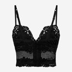 Top in pizzo e raso O7A33T ON07VN0000 DOLCE & GABBANA 