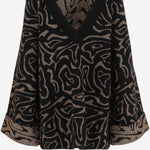 Abito Corto in Stampa Labirinto 5UKG33 5U965A65 EMILIO PUCCI 