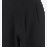 PANTALONI PHEBE IN LANA A GAMBA AMPIA<BR/> WTR36 FAW280099 DARKPARK 