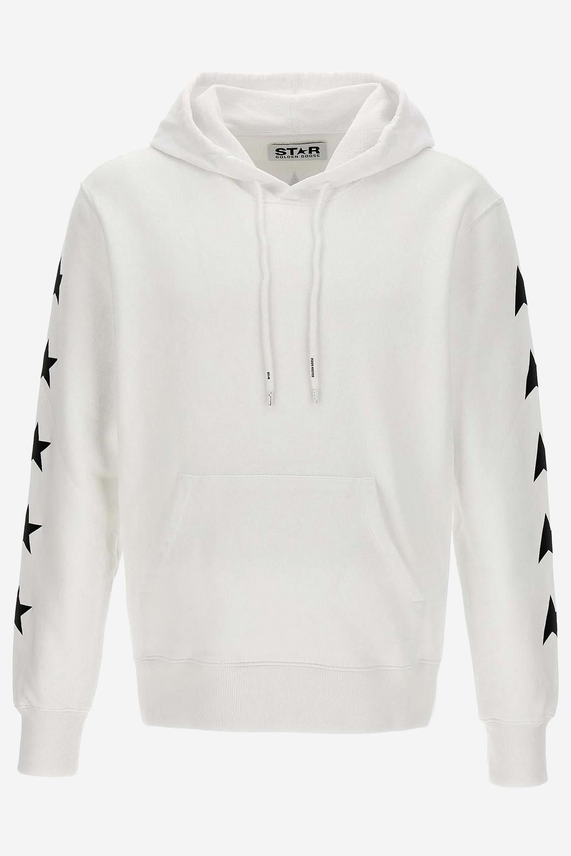 FELPA ALIGHIERO IN COTONE GMP01224 P00053410658 GOLDEN GOOSE 