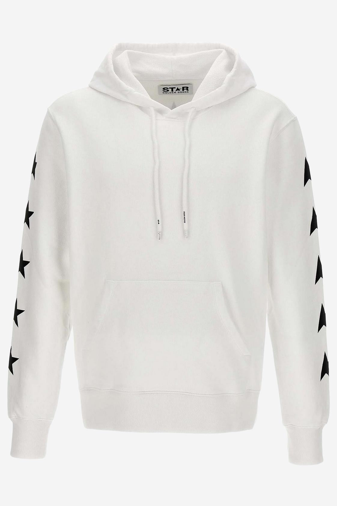 FELPA ALIGHIERO IN COTONE GMP01224 P00053410658 GOLDEN GOOSE 