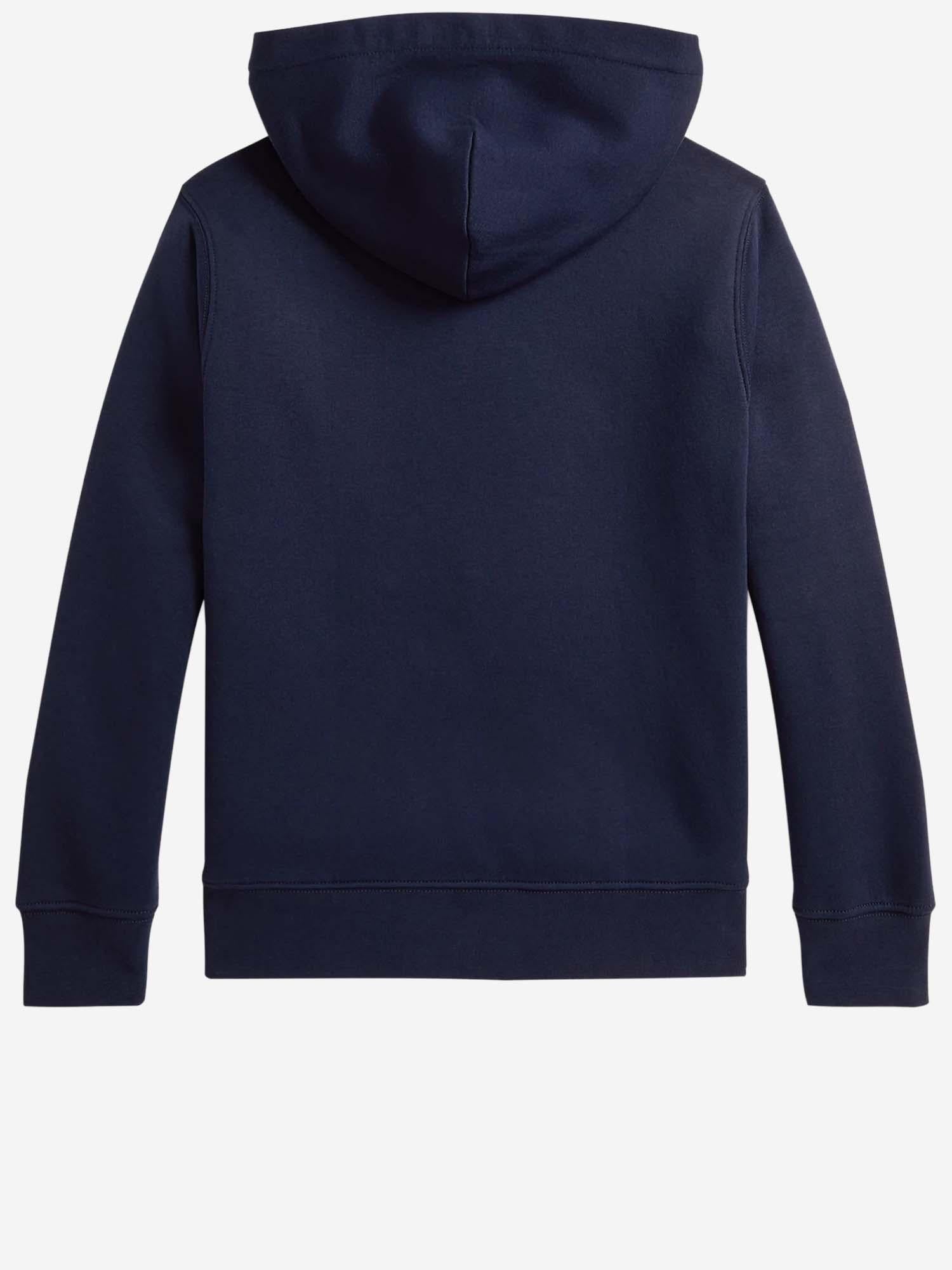 FELPA IN MISTO COTONE CON STAMPA POLO BEAR 323A10529 001 POLO RALPH LAUREN KIDS 