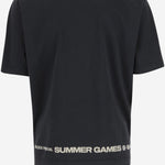 T-SHIRT IN COTONE CON LOGO SG2410101 JETBLACK SUMMER GAMES 