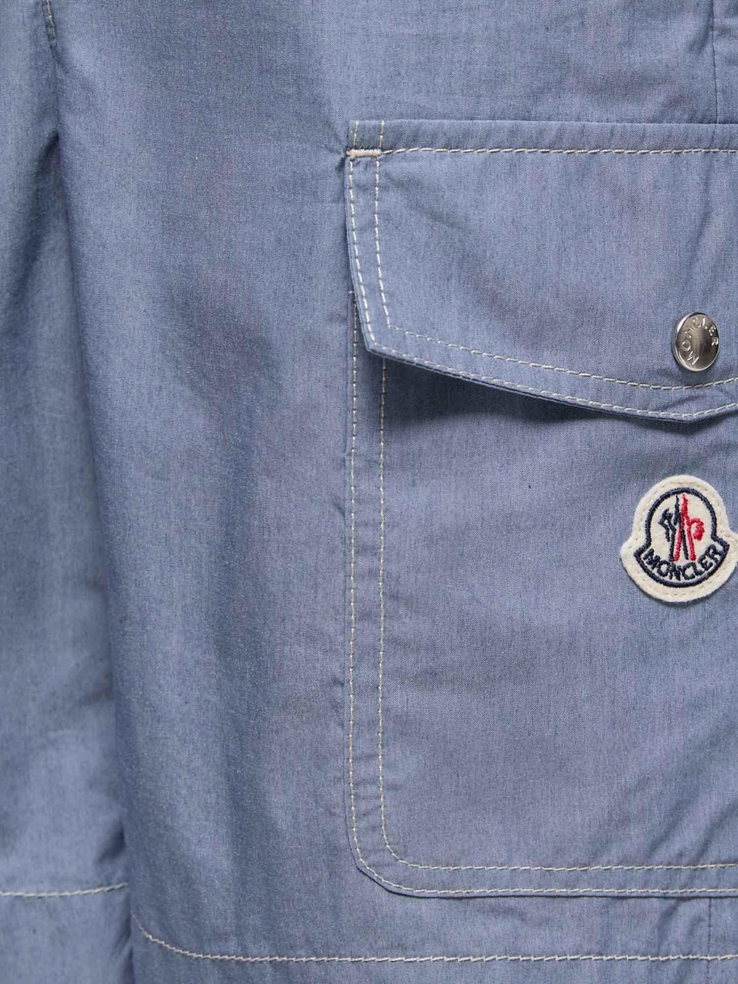 PANTALONI CORTI IN MISTO COTONE 2B00005599EY 715 MONCLER ENFANTS 