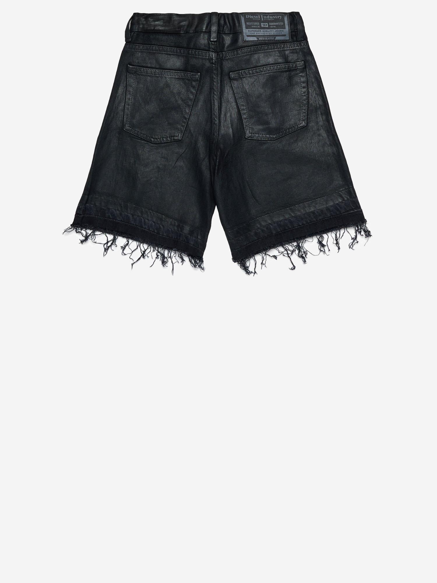 PANTALONI CORTI IN MISTO COTONE J02351 KXBPXK02 DIESEL KIDS 