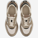 SNEAKERS IN PELLE E TESSUTO CON LOGO LATERALE 02A130 003SAFARIMASCARPONEA706NERO SALVATORE FERRAGAMO 