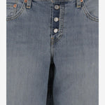 JEANS IN DENIM DI COTONE 13803WMRWDLG AUTHENTICAINDIGO RE/DONE 