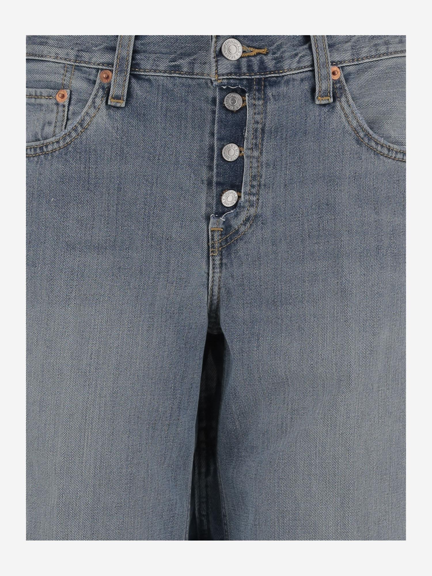 JEANS IN DENIM DI COTONE 13803WMRWDLG AUTHENTICAINDIGO RE/DONE 