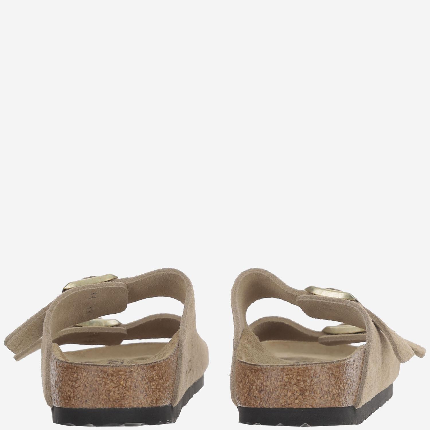 SANDALI ARIZONA IN PELLE SCAMOSCIATA 1029260 SANDCASTLE BIRKENSTOCK 