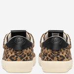 SNEAKERS WINDSCAPE LOW CON MOTIVO ANIMALIER SCLWDY01 SUEDELEOPRINTLEOPBLACK AUTRY 