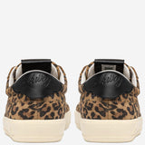 SNEAKERS WINDSCAPE LOW CON MOTIVO ANIMALIER SCLWDY01 SUEDELEOPRINTLEOPBLACK AUTRY 