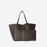 BORSA PARK TOTE THREE IN PELLE MARTELLATA W1272L129 DEOS THE ROW 