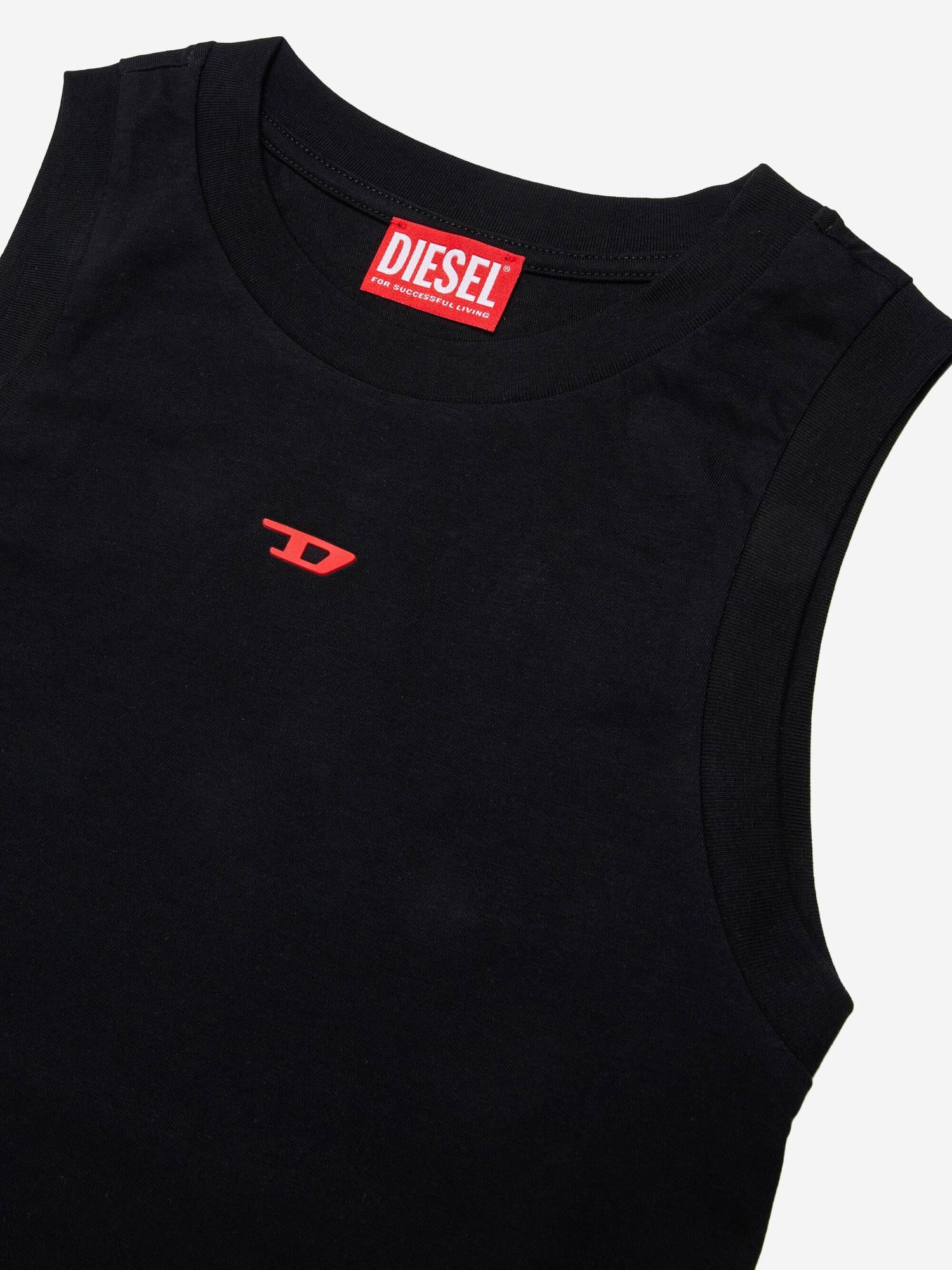 TANK TOP MTIARDY IN COTONE J02741 00YI9K900 DIESEL KIDS 