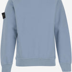 FELPA IN COTONE STRETCH CON LOGO 6100001 S0A20V004A STONE ISLAND KIDS 