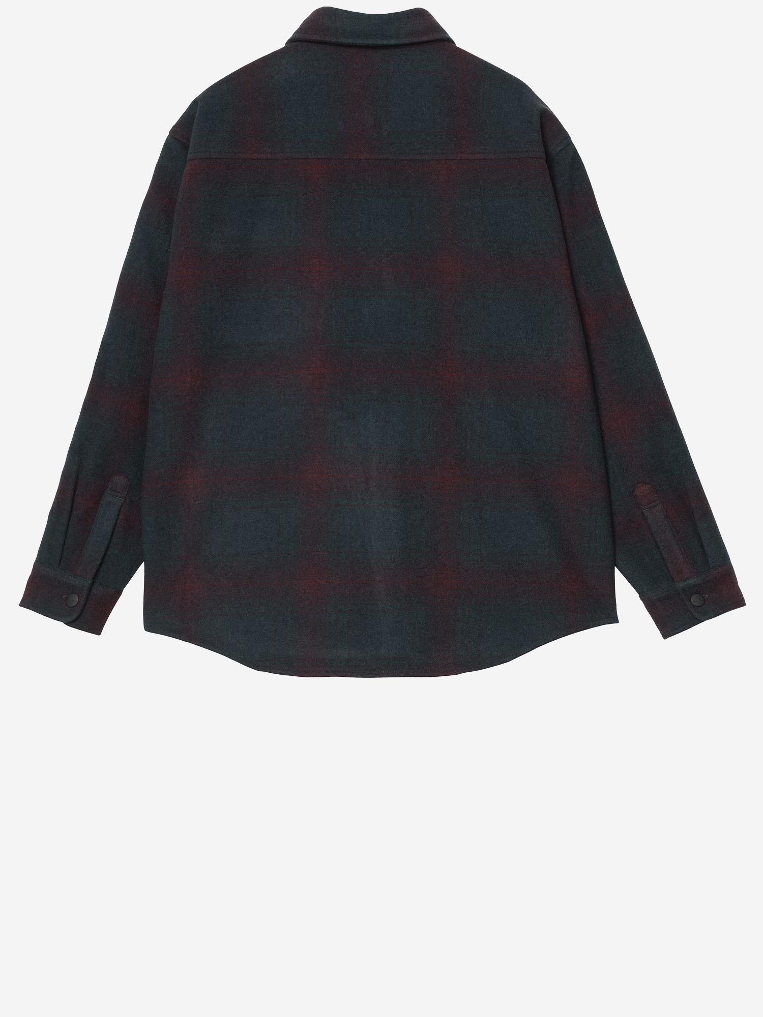 CAMICIA IN MISTO LANA CON LOGO I035324 34KXX CARHARTT WIP 