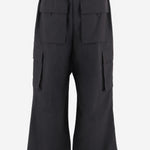 PANTALONI IN NYLON CON GAMBA AMPIA HQP011 1 HOMME 