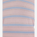 MAGLIA IN CASHMERE A RIGHE W40510AM PWPNKCO GUEST IN RESIDENCE 