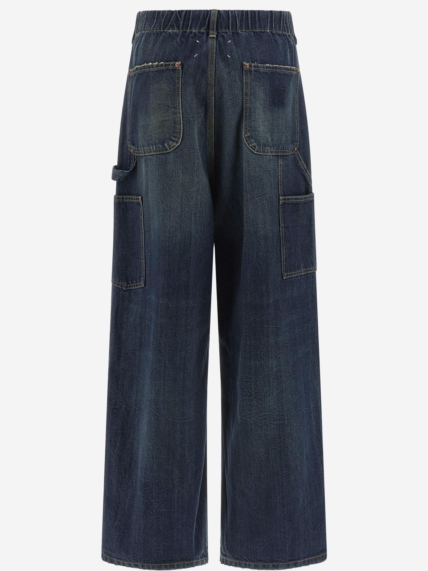 JEANS WORKWEAR IN DENIM DI COTONE S29KA0390 M30037961 MAISON MARGIELA 