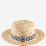 Cappello in rafia con logo 5HC117 2IH4F075R MIU MIU 