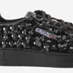 SNEAKERS LOW WOM MEDALIST AULWPW01 BLACK AUTRY 