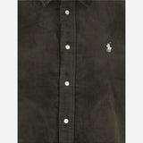 CAMICIA IN VELLUTO DI COTONE STRETCH 211971526 001 POLO RALPH LAUREN 
