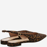 SLINGBACK ROBBIE CON MOTIVO ANIMALIER<BR/> G95546 05RICCMD GIANVITO ROSSI 