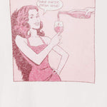 T-SHIRT IN COTONE CON STAMPA 02402WCGT376 VINTAGEWHITE RE/DONE 