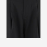Pantaloni in misto lana stretch 2A00003M6523 999 MONCLER 