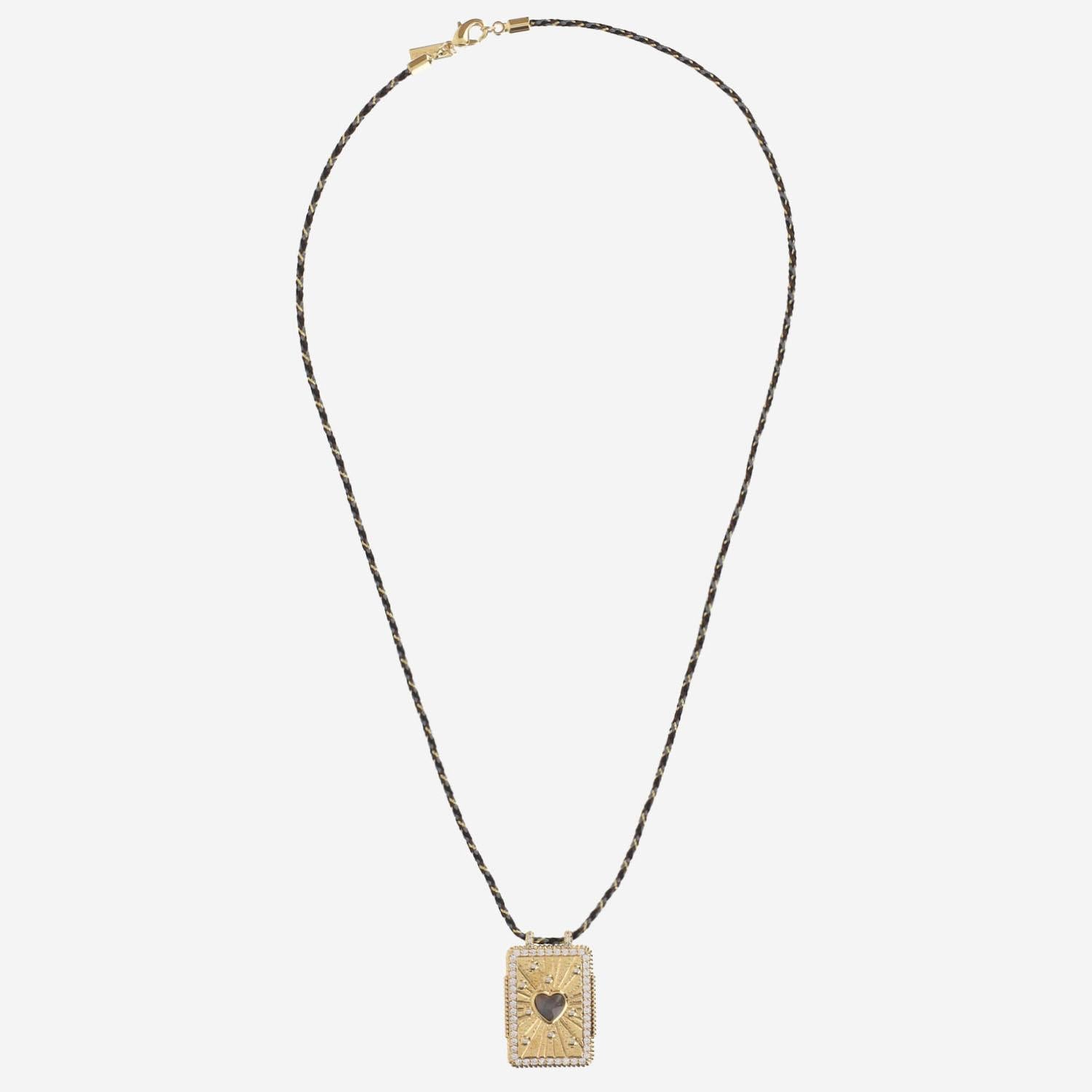 COLLANA STONE HEART BOHEME CO249 ORO MYA BAY 