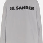 GIACCA IN COTONE CON LOGO J54BN0002 J45306058 JIL SANDER 