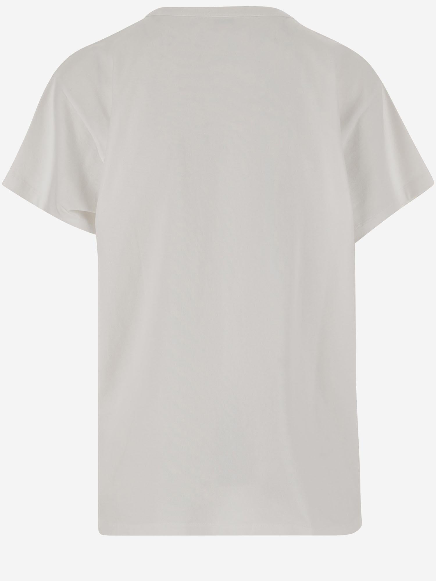 T-SHIRT IN COTONE CON STAMPA 23861971 195 KHAITE 
