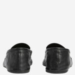 MOCASSINI IN PELLE CON MORSETTO 867507 AAGEH1000 GUCCI 