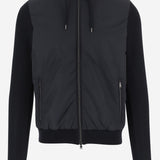 GIUBBOTTO CON CAPPUCCIO IN COTONE E NYLON MC000168U 720569201 HERNO 