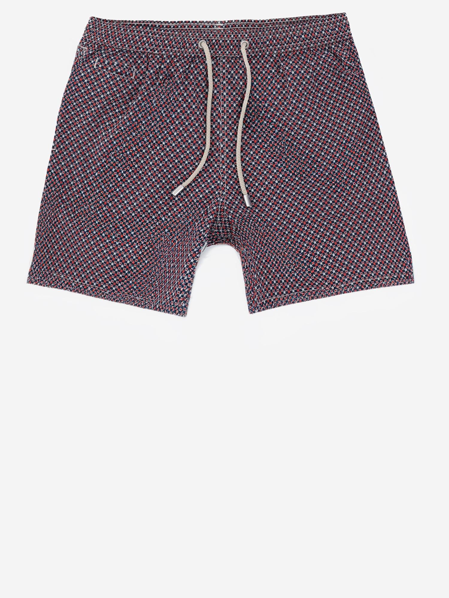 SHORTS DA BAGNO IN NYLON CON MOTIVO FANTASIA LIG0016 00068L MC2 SAINT BARTH 
