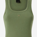 CANOTTA CALCOLATORE IN COTONE STRETCH 100807 A338U84 PINKO 