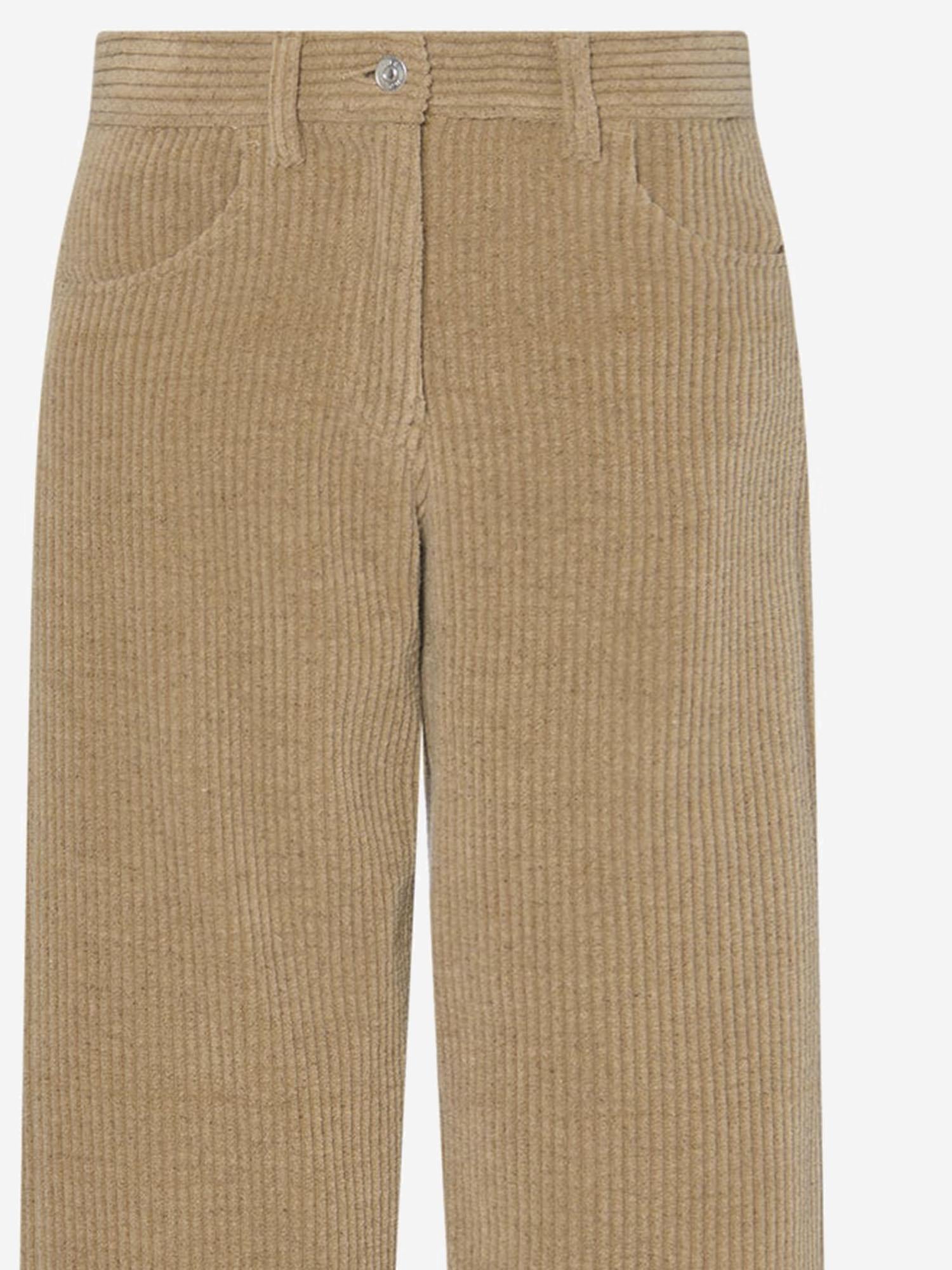 PANTALONI CLAIR IN VELLUTO A COSTE 10367W4018 ANI THE ROW 