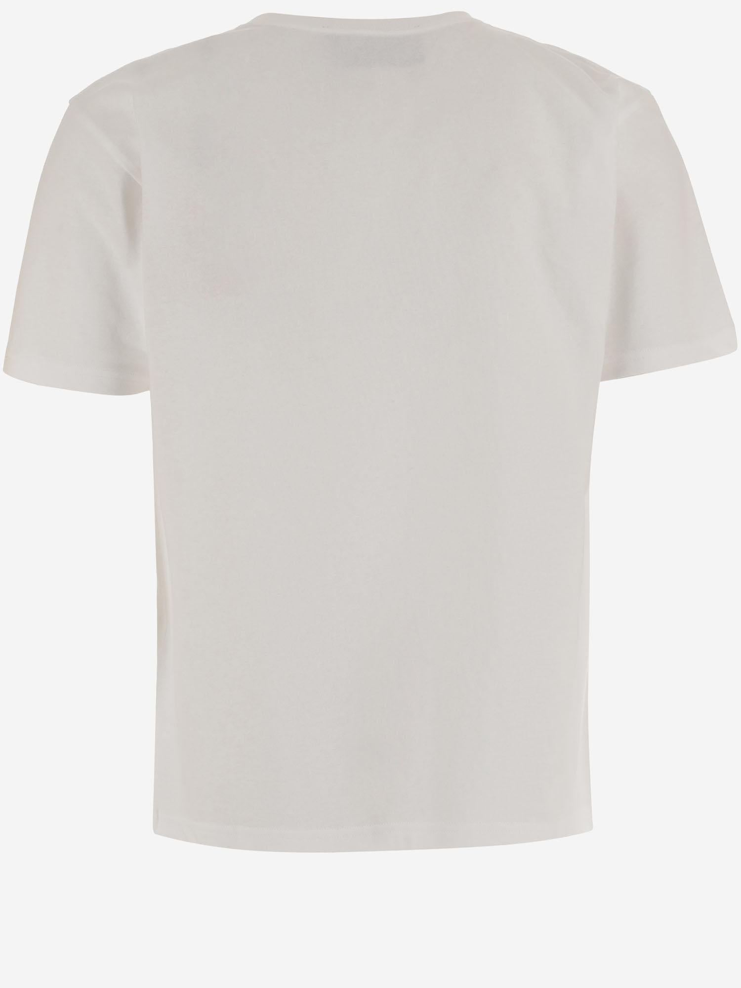 T-SHIRT IN COTONE CON STAMPA PANTHER 8B3MG25W A55AS0 VALENTINO 