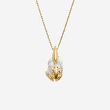Collana Rana con perla 827256 V721A9000 BOTTEGA VENETA 