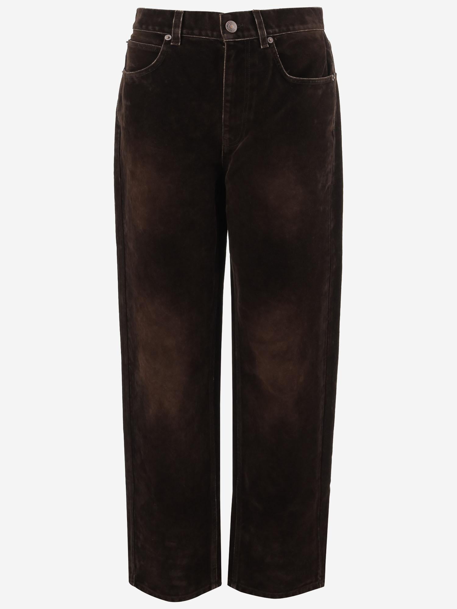 JEANS IN VELLUTO DI COTONE 171707 877 TORY BURCH 