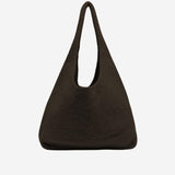 BORSA A SPALLA IN LANA E ALPACA AW25A1728Y195 SOIL LAUREN MANOOGIAN 