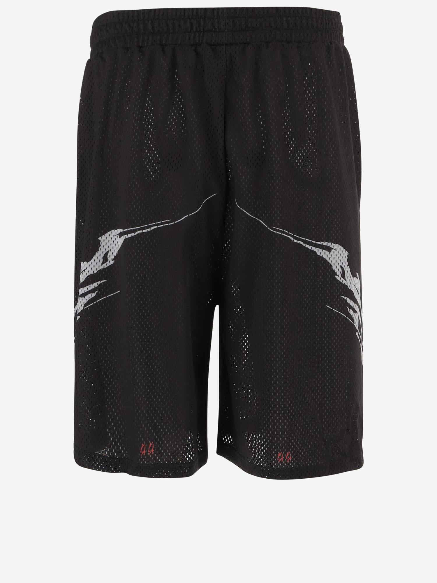PANTALONI CORTI Y2K IN COTONE B0030617 FA683P699 44 LABEL GROUP 