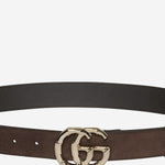 CINTURA GG MARMONT in Suede 847228 CA00G2019 GUCCI 